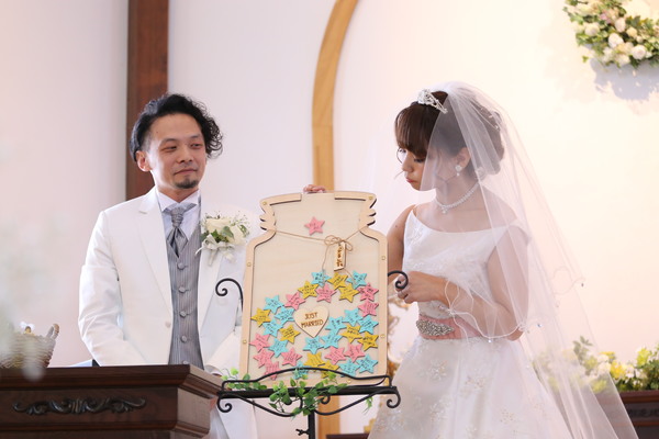 ティンカーベル 結婚式 山梨 先輩カップルの声